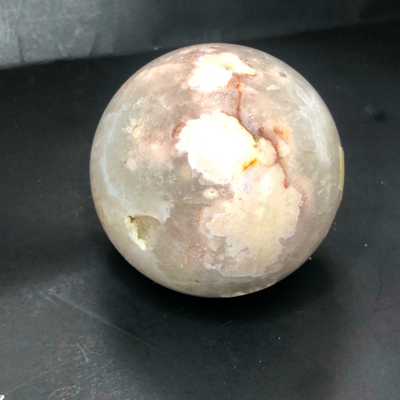 Pink Amethyst & Flower Agate Sphere 5 - Picture 1 of 9